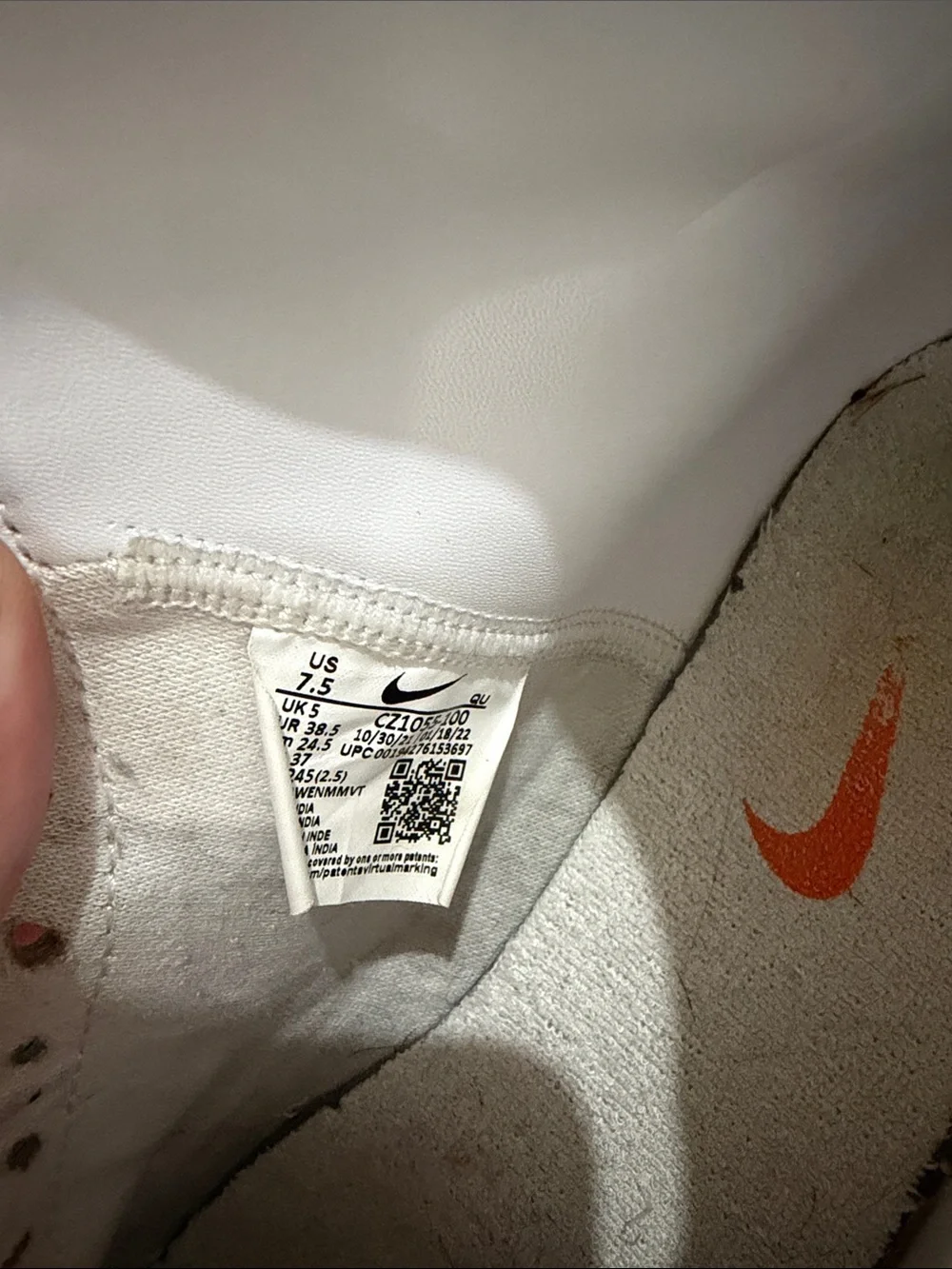 Nike size women’s